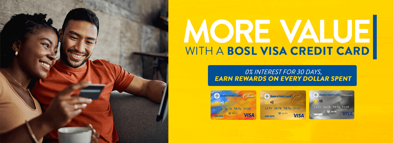 More Value with a BOSL Visa Credit Card